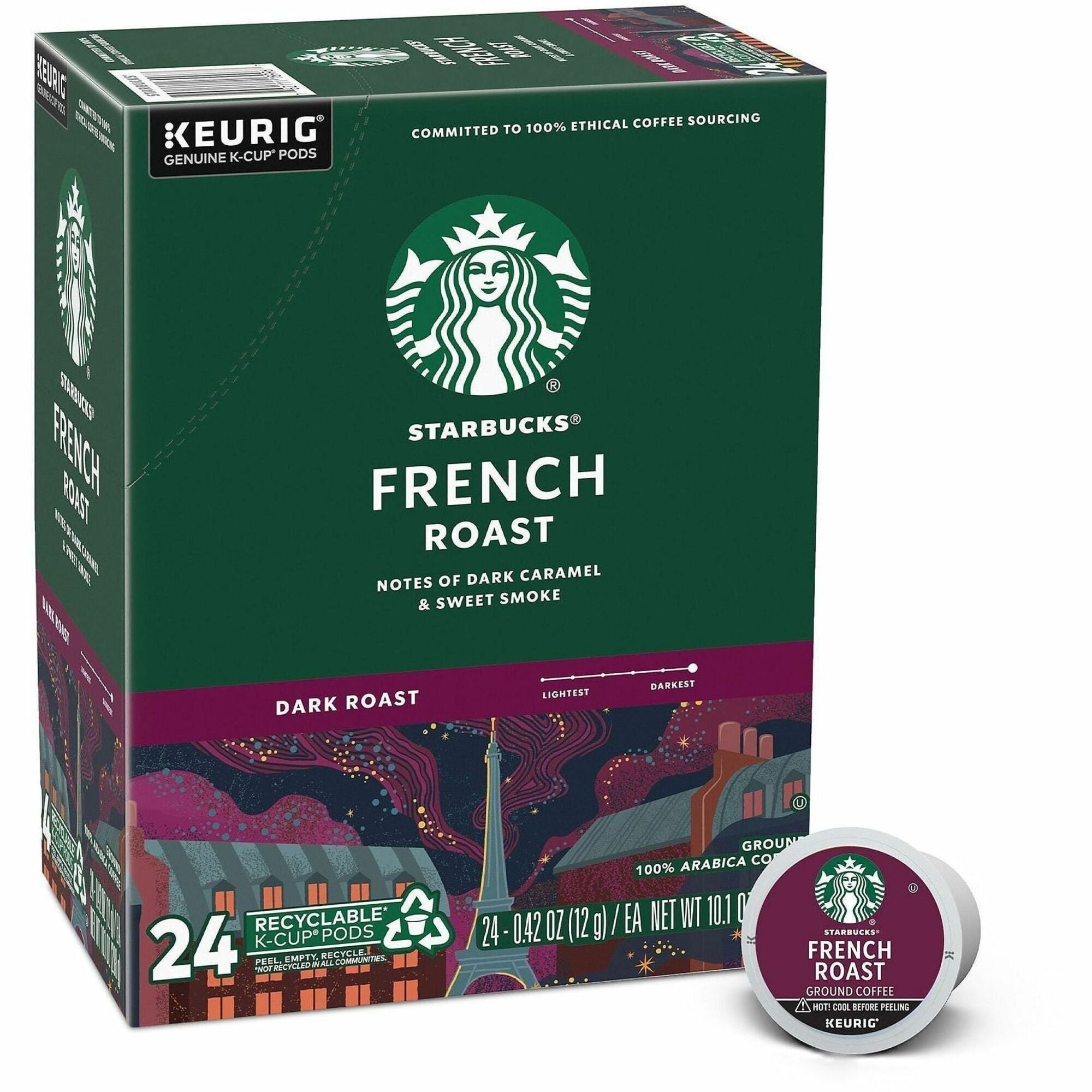 Dark - K-Cup - French Roast - 24 / Box