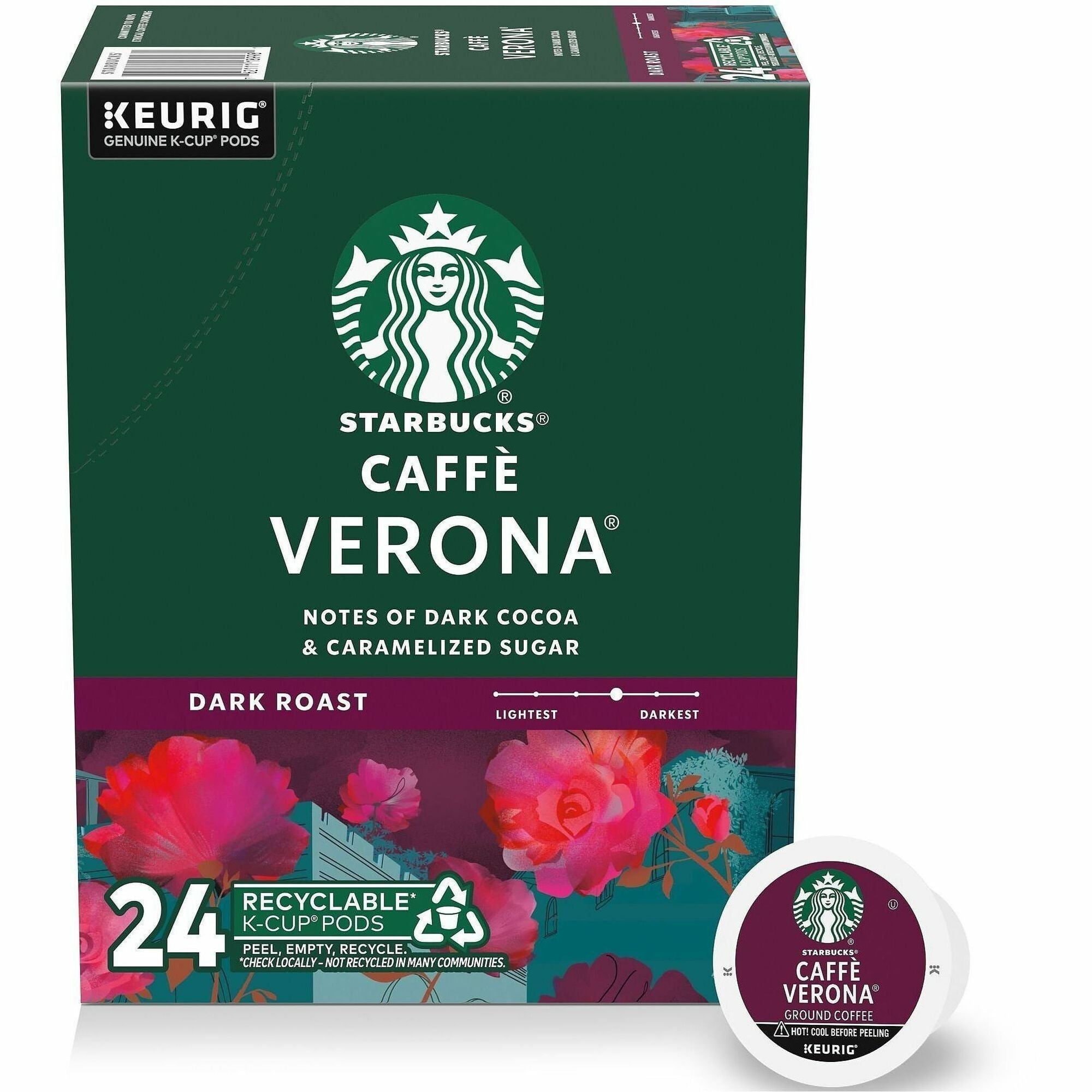 Dark - K-Cup - Caffe Verona - 24 / Box