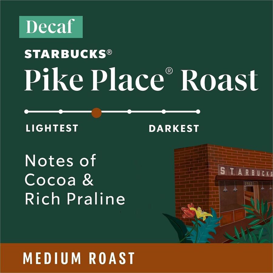 K-Cup - Pike Place Roast - Decaffeinated - 24 / Box