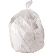 Genuine Joe Strong Economical Trash Bags - 45 gal Capacity - 48" Length x 40" Width x 0.51 mil (13 Micron) Thickness - Clear - Resin - Waste Disposal - 250 / Carton