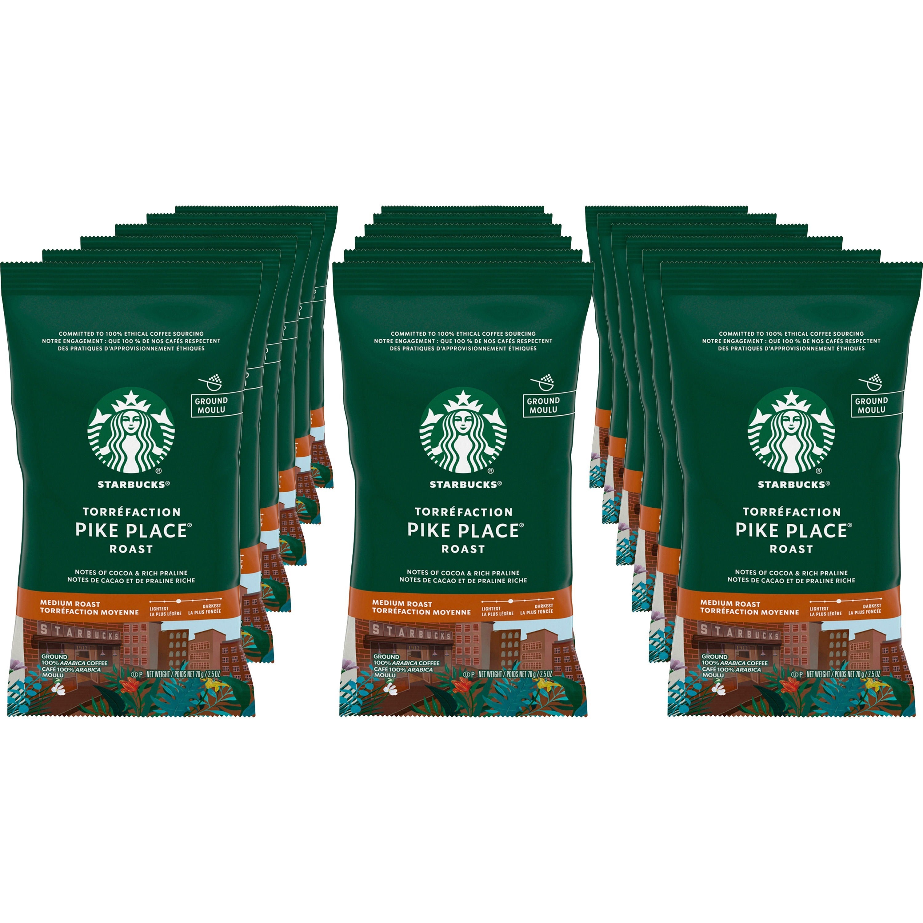 Medium - 2.5 oz - Pike Place - 18 / Box
