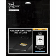 Avery&reg; PermaTrack Tamper-Evident Asset Tag Labels, 3/4" x 1-1/2" , 320 Asset Tags