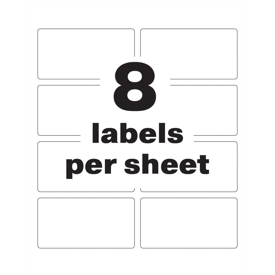 Avery&reg; PermaTrack Destructible Asset Tag Labels, 2" x 3-3/4" , 64 Asset Tags