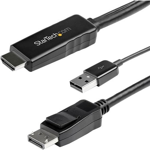 StarTech.com 3 m (9.8 ft.) HDMI to DisplayPort Cable - 4K 30Hz