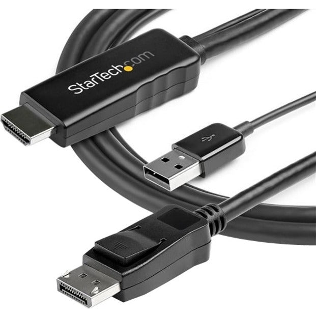 StarTech.com 3 m (9.8 ft.) HDMI to DisplayPort Cable - 4K 30Hz