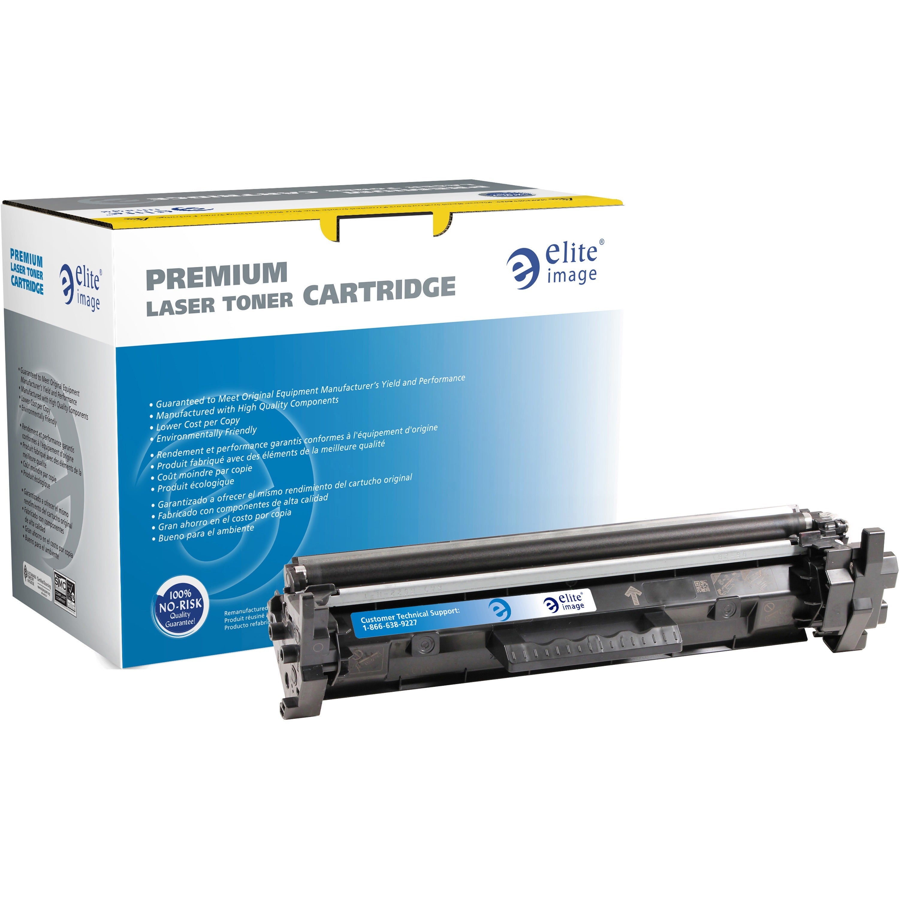 Elite Image Remanufactured High Yield Laser Toner Cartridge 30X - Black - 1 Each