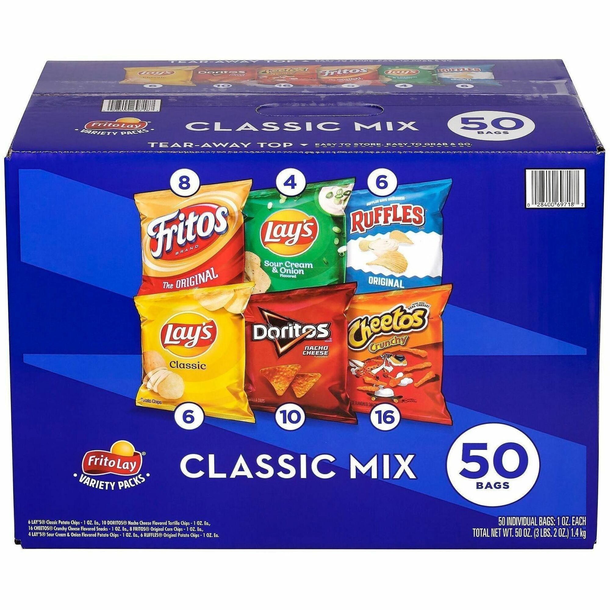 Assorted - 1 oz - 1 Carton