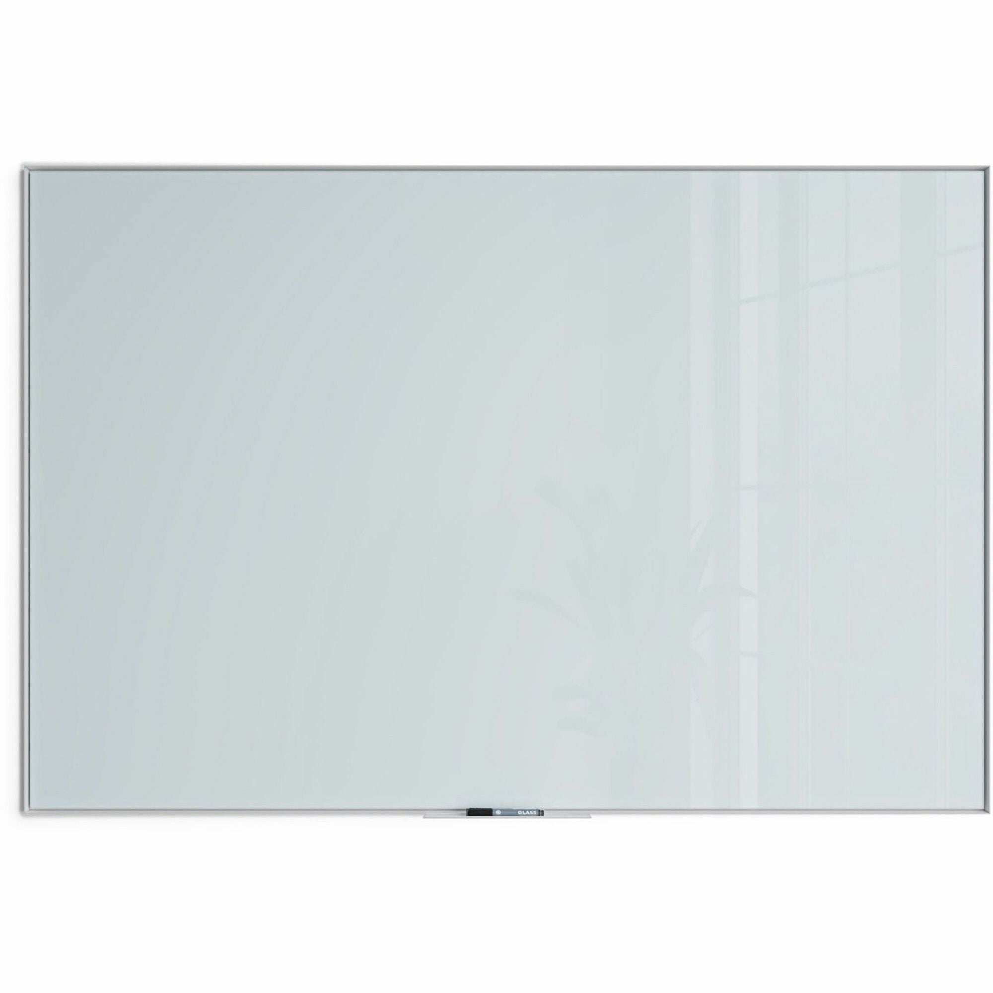 U Brands Non-Magnetic Glass Dry-Erase Board