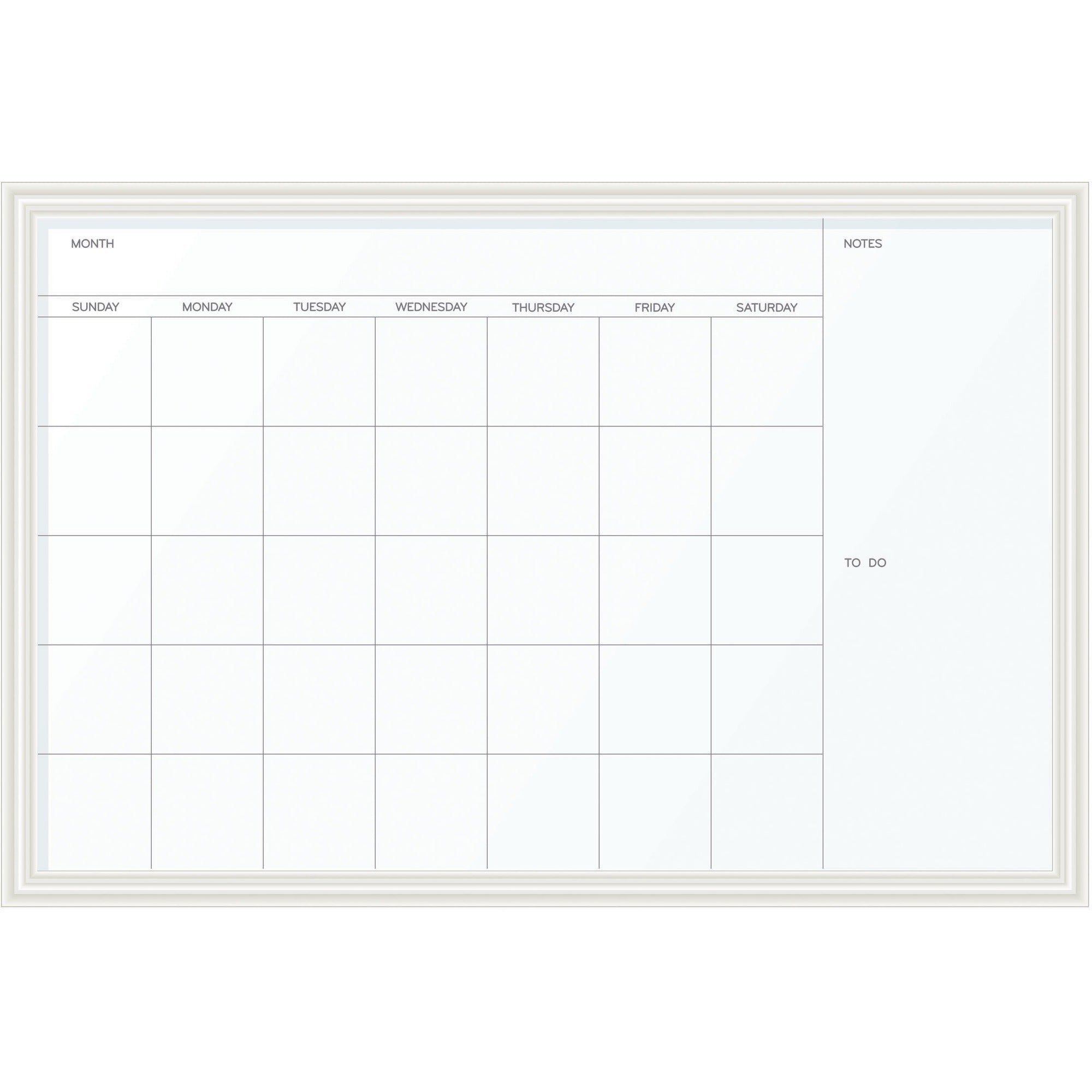 U Brands Magnetic Dry Erase Calendar