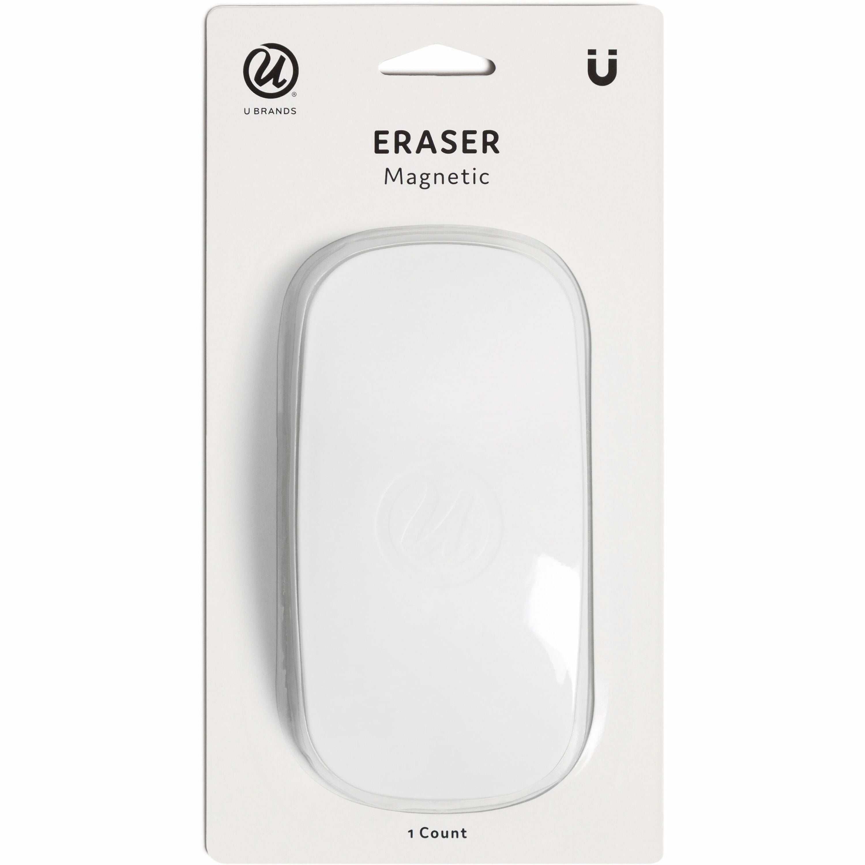 White - Rectangle - Felt - 1 Each - Magnetic, Contoured