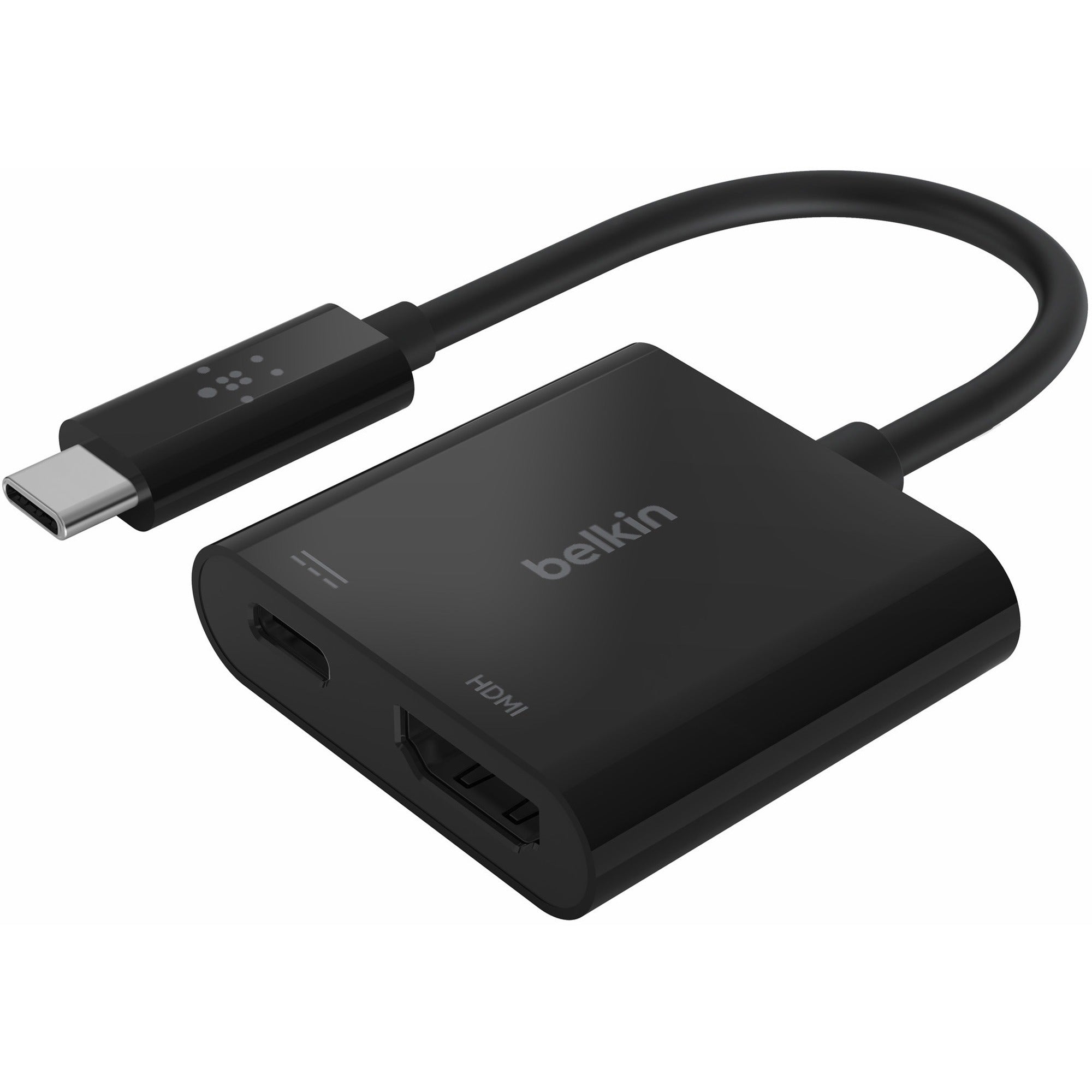1 x Type C USB Male - 1 x HDMI Digital Audio/Video Female, 1 x USB Type C Power Female - 3840 x 2160 Supported - 1 Each