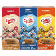 Original, Hazelnut, French Vanilla Flavor - 0.38 fl oz (11 mL) - 150 Serving - 50/Box - 3 / Carton