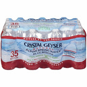 Crystal Geyser Natural Alpine Spring Water - 16.90 fl oz - Clear