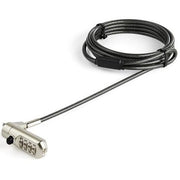 StarTech.com 2 m (6.6 ft.) Laptop Cable Lock - Nano-slot - Customizable Combination