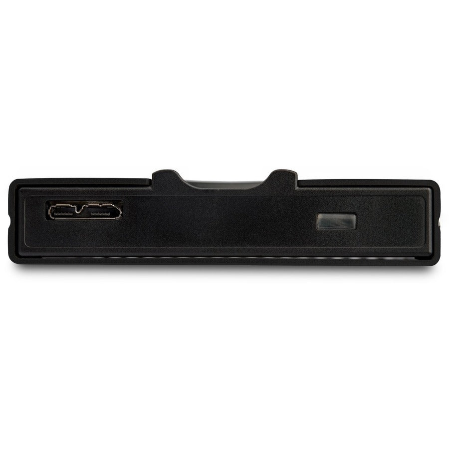 StarTech.com Drive Enclosure SATA/600 - USB 3.1 (Gen 1) Micro-B Host Interface External - Black - TAA Compliant