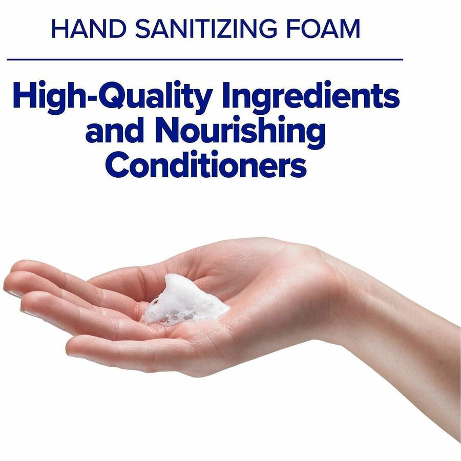 PURELL Advanced Hand Sanitizer Foam Refill, Clean Scent, 1.27 Quart, Touchless Dispenser, Moisturizing, Dye-Free, Fragrance-Free, 2/Carton