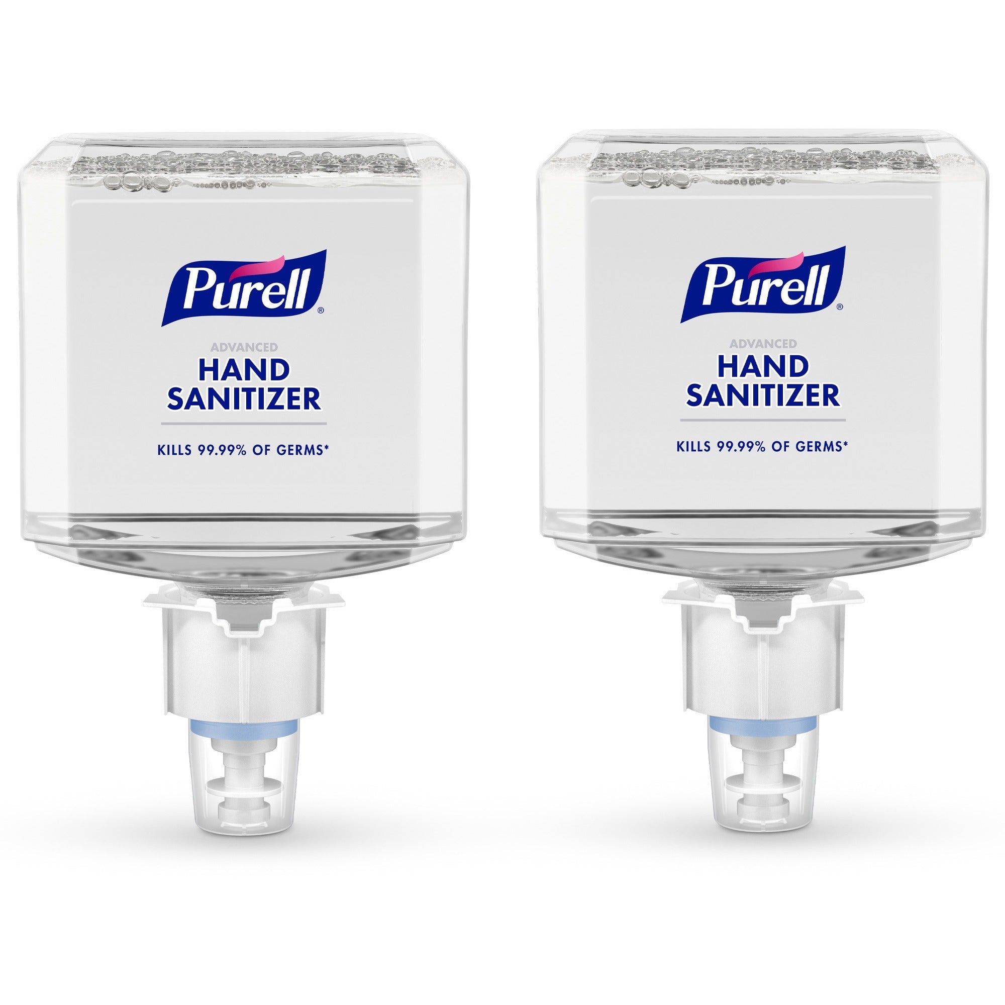 PURELL Advanced Hand Sanitizer Foam Refill, Clean Scent, 1.27 Quart, Touchless Dispenser, Moisturizing, Dye-Free, Fragrance-Free, 2/Carton