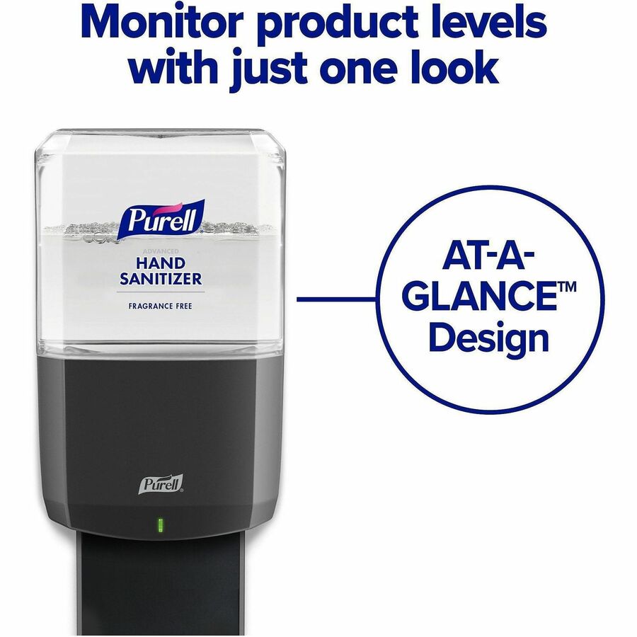 PURELL Advanced Hand Sanitizer Foam Refill, Clean Scent, 1.27 Quart, Touchless Dispenser, Moisturizing, Dye-Free, Fragrance-Free, 2/Carton