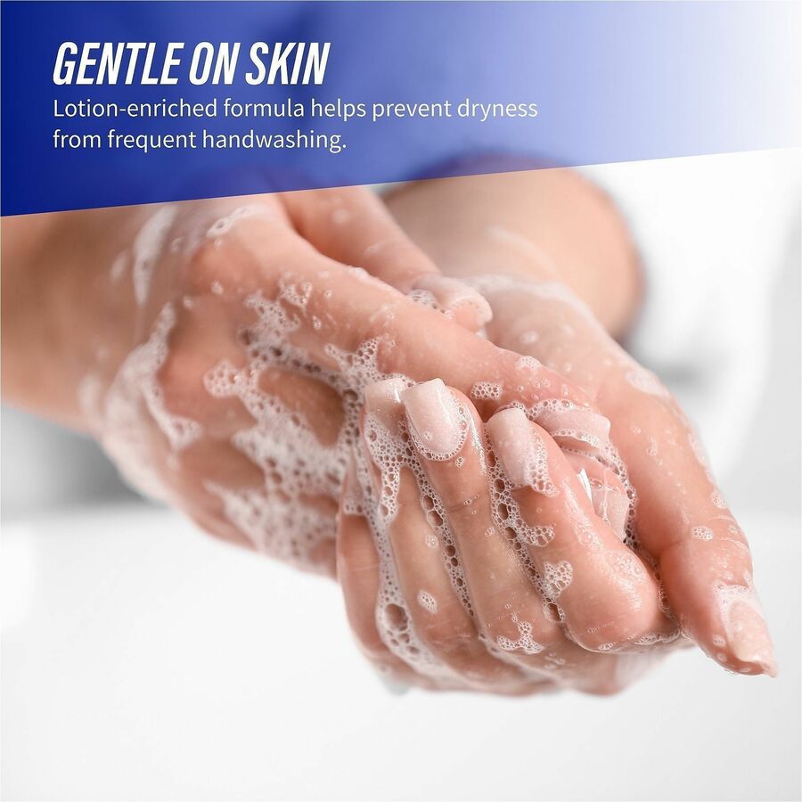 Genuine Joe Pink Lotion Soap - 1 gal - Pump Bottle Dispenser - Hand, Skin - Pink - Rich Lather - 1 Each