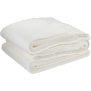 1/2 Fold - 19.50" Width x 39" Length - White - Cellulose - 200 / Carton
