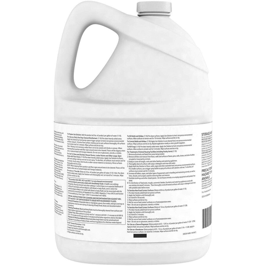 Concentrate - 84.5 fl oz (2.6 quart) - Characteristic Scent - Fast Acting, VOC-free, NPE-free, Non-porous - Clear - 2 / Carton