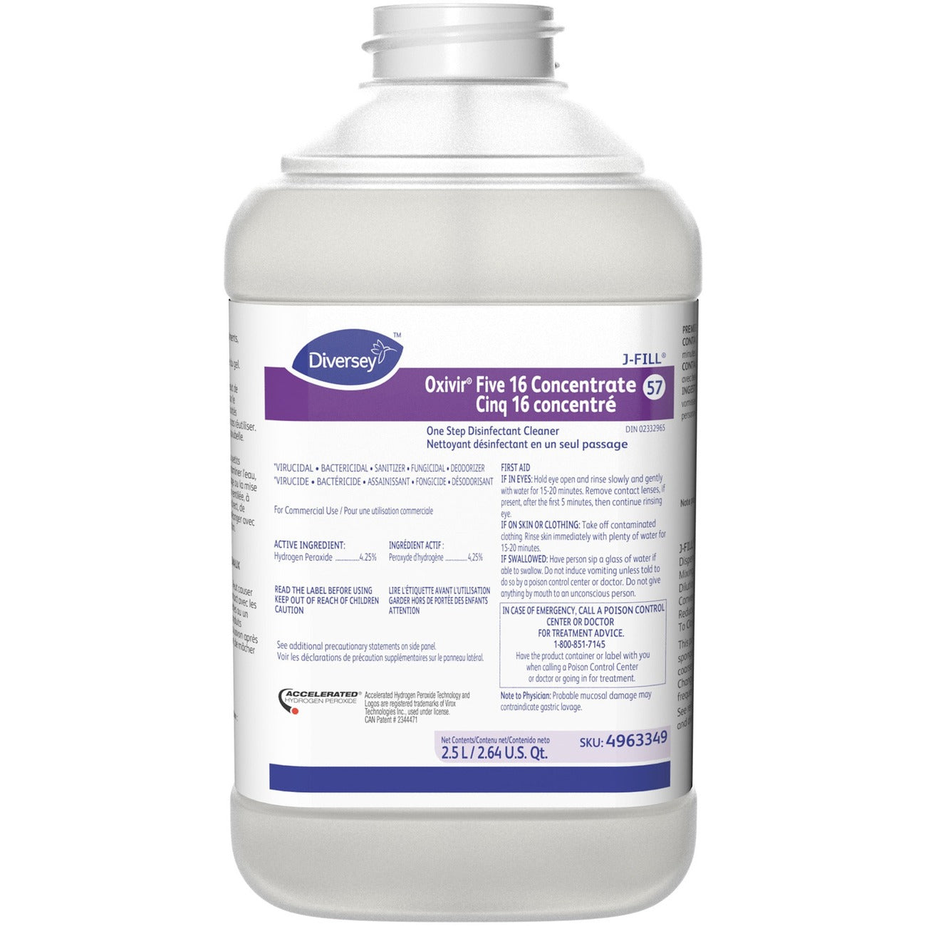 Concentrate - 84.5 fl oz (2.6 quart) - Characteristic Scent - Fast Acting, VOC-free, NPE-free, Non-porous - Clear - 2 / Carton