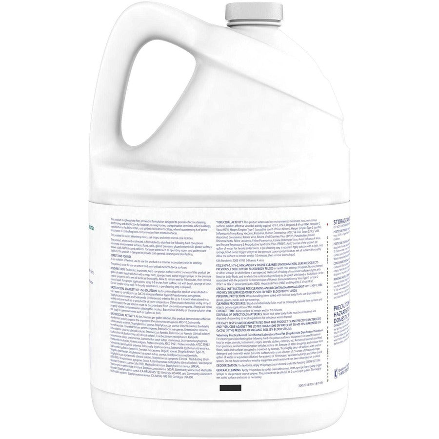 Ready-To-Use - 128 fl oz (4 quart) - Neutral Scent - Deodorize - Blue - 4 / Carton