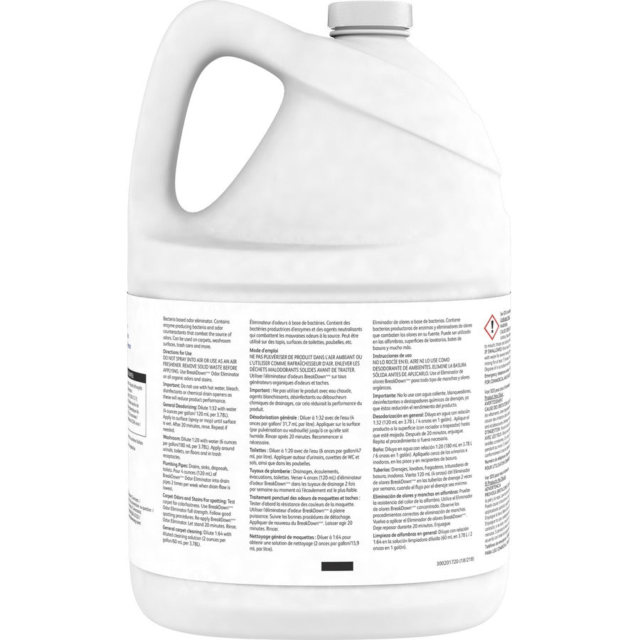 For Multi Surface - Ready-To-Use/Concentrate - Liquid - 128 fl oz (4 quart) - Fresh Scent - Bactericide - Red - 4 / Carton