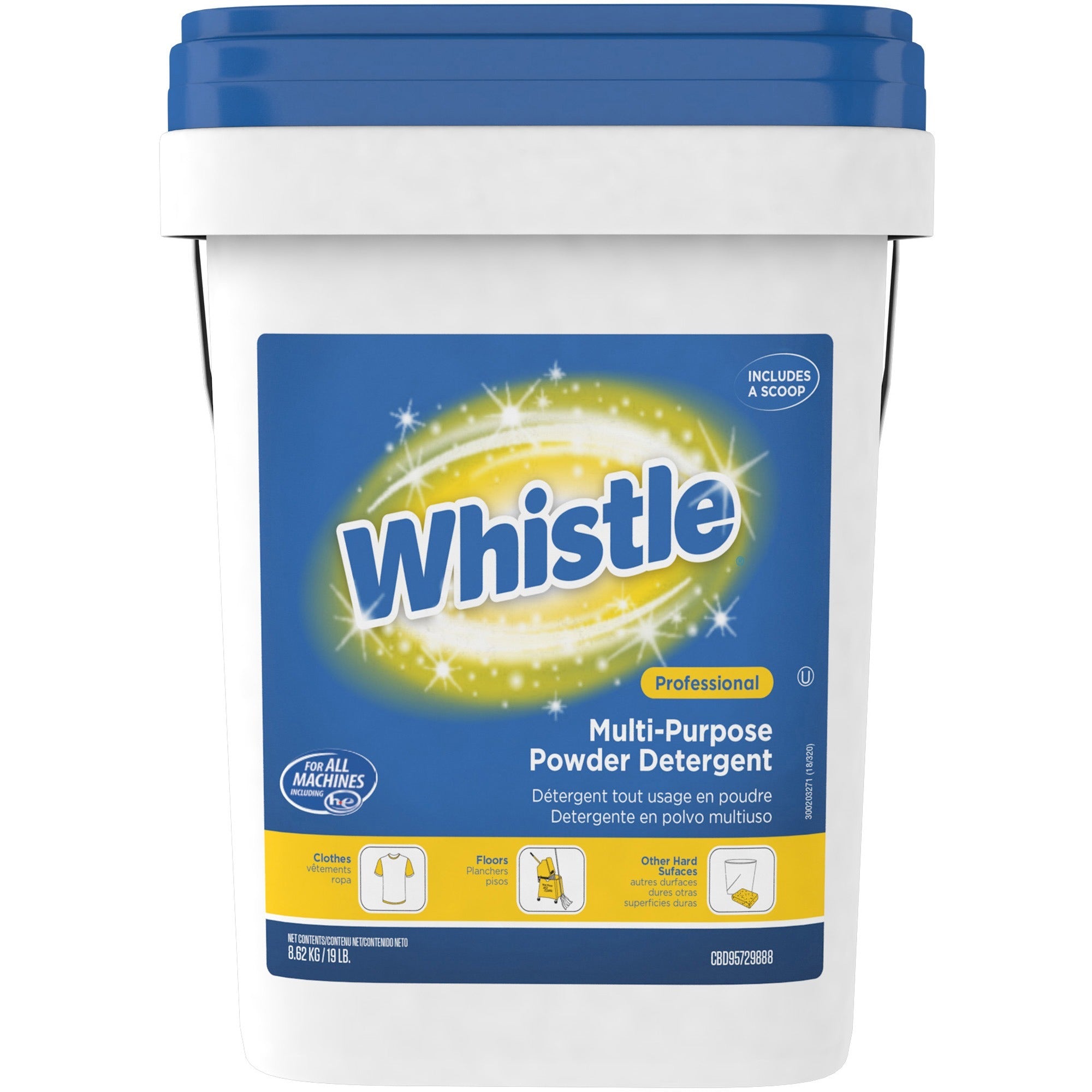 Ready-To-Use - 304 oz (19 lb) - Citrus Scent - Water Resistant, Kosher - White - 1 Each