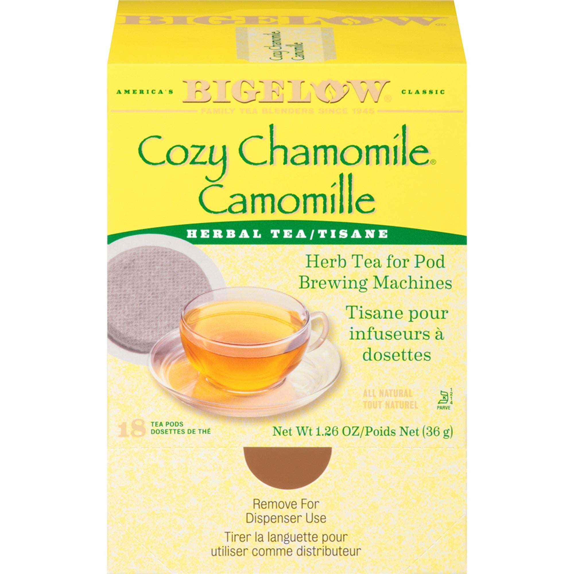 Herbal Tea - 1.9 oz - GMO Free - Kosher - 18 / Box