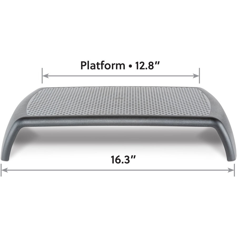 20 lb Load Capacity - 3" Height x 16.30" Width x 9" Depth - Black