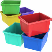 7.87" Height x 11.25" Width x 13.63" Length - Assorted Bright - Plastic - 1 Each
