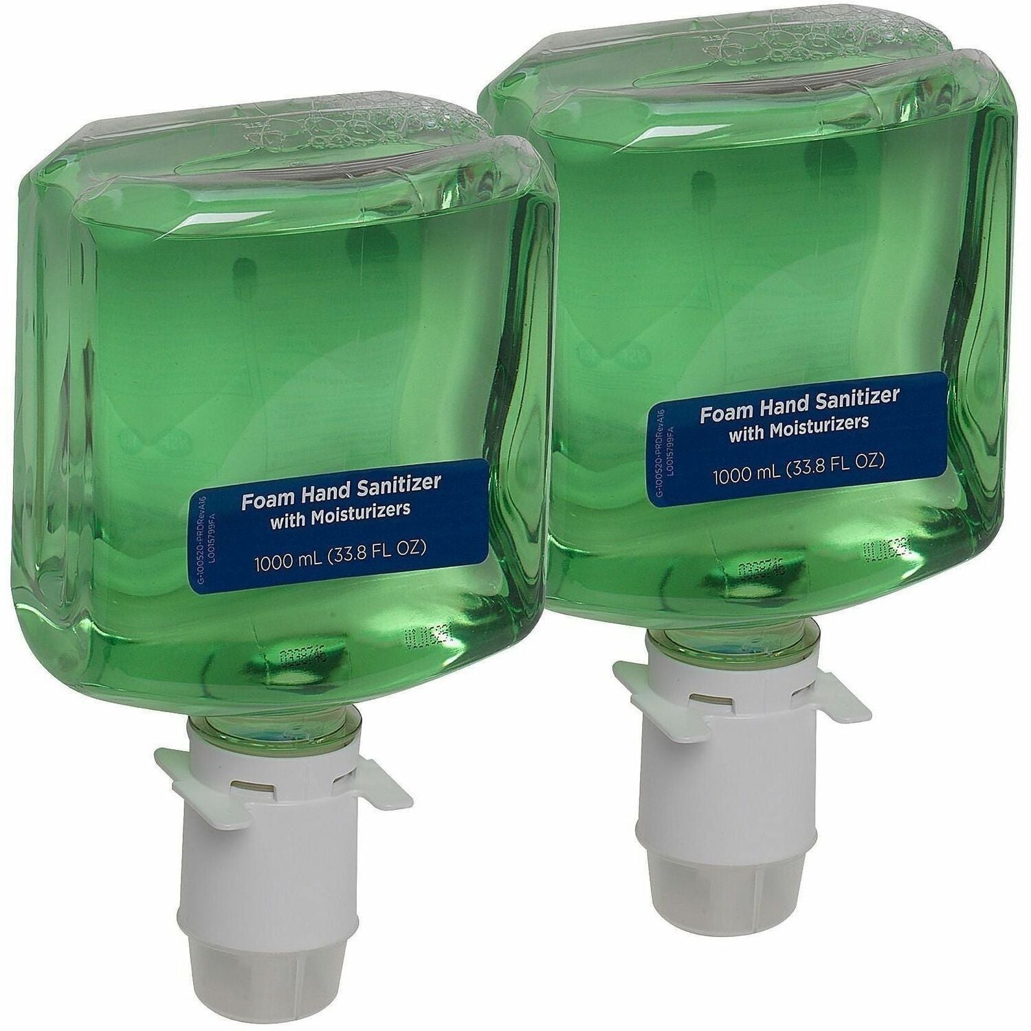 enMotion Hand Sanitizer Foam Refill - 1.06 quart - Kill Germs, Bacteria Remover - Hand - Moisturizing - Green - Quick Drying - 1 Each