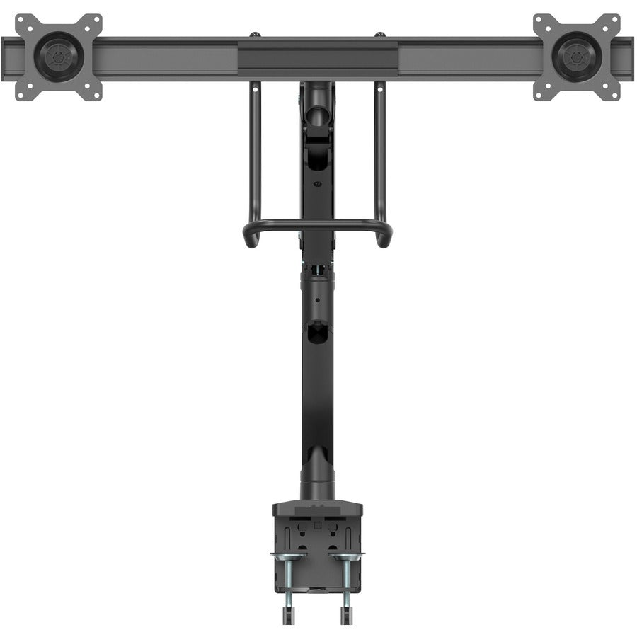 StarTech.com Desk Mount for Monitor - Black - Height Adjustable - 2 Display(s) Supported - 17" to 32" Screen Support - 35.20 lb Load Capacity - 75 x 75, 100 x 100 - Steel - 1 Each