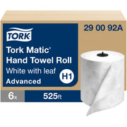 2 Ply - 7.75" Width x 525 ft Length - White - 6 / Carton