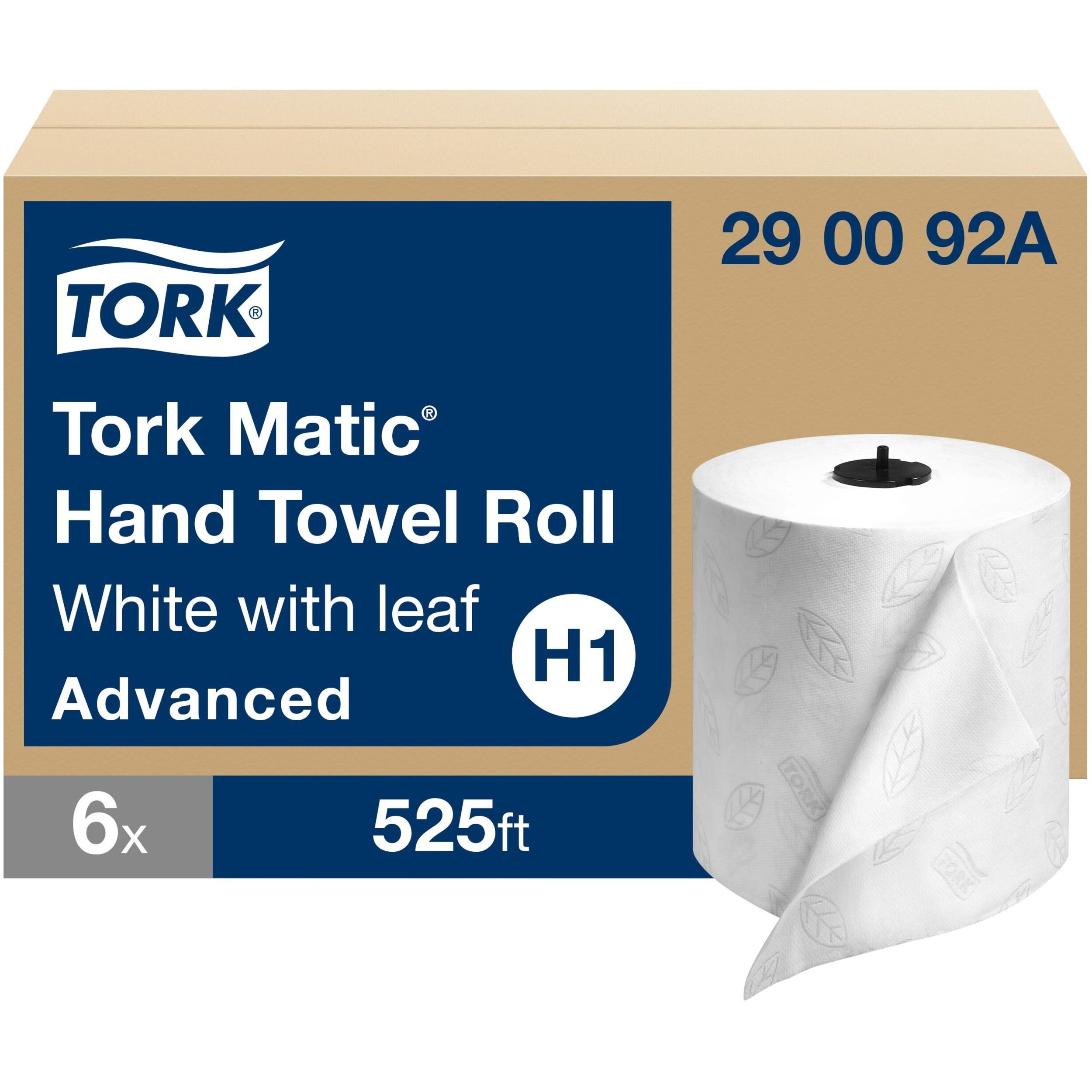 2 Ply - 7.75" Width x 525 ft Length - White - 6 / Carton