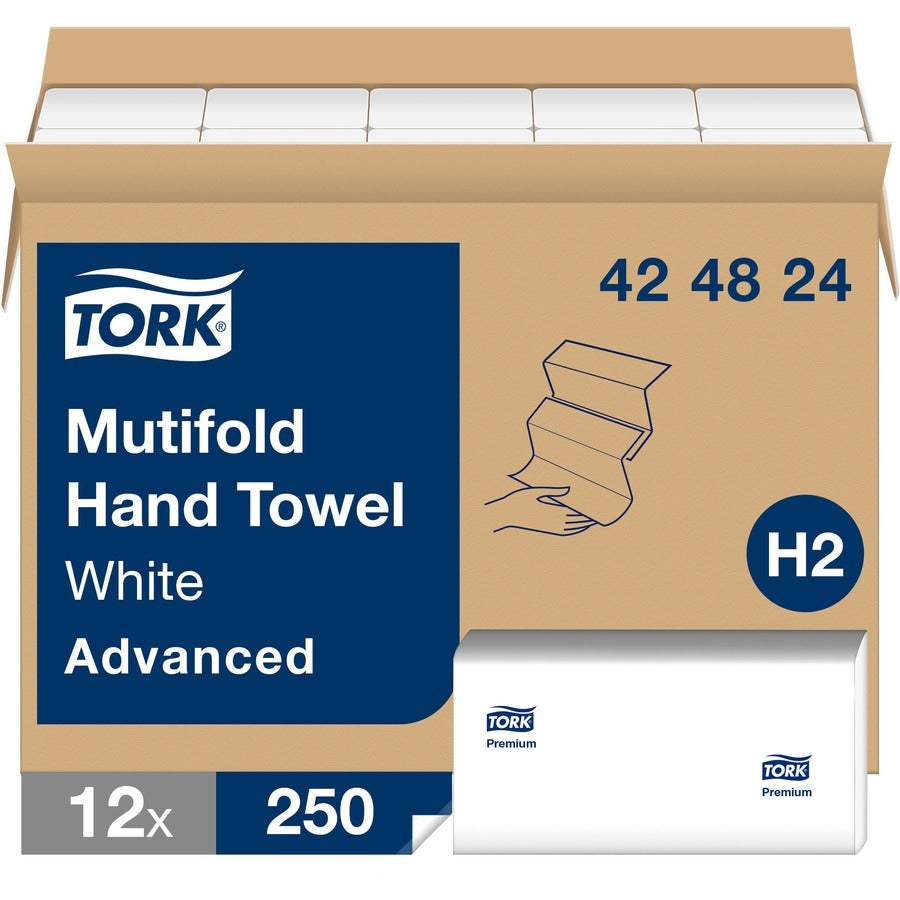 1 Ply - Multifold - White - 250/Bundle - 16 / Carton