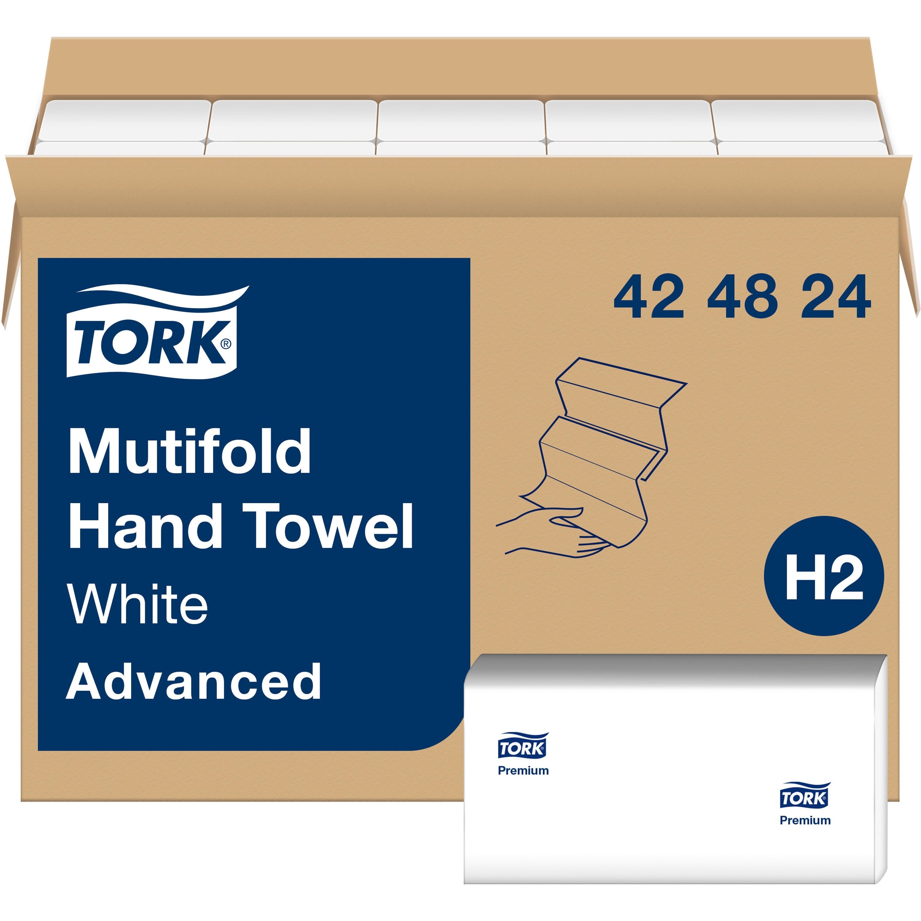 1 Ply - Multifold - White - 250/Bundle - 16 / Carton