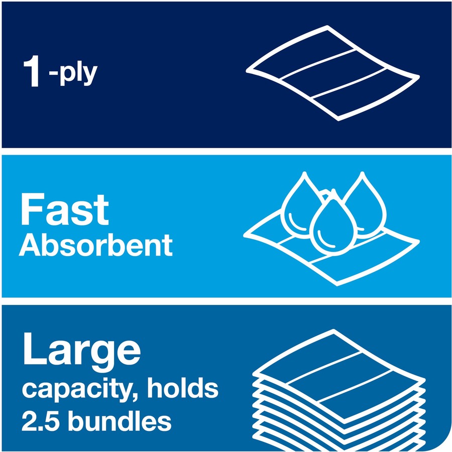 1 Ply - Multifold - White - 250/Bundle - 16 / Carton