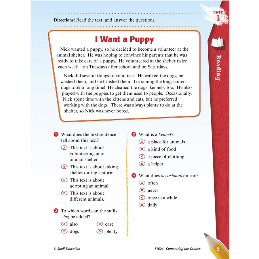Shell Education Conquering Fifth Grade 4-book Set Printed Book
