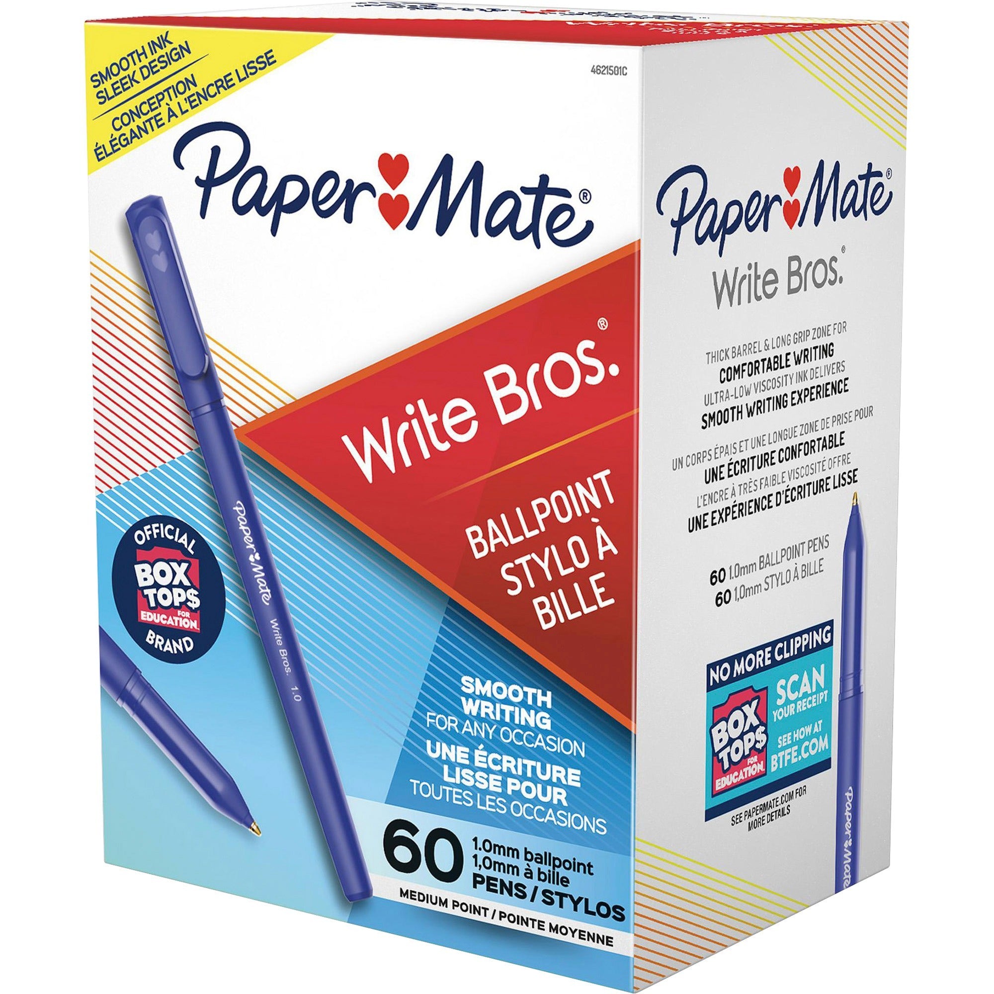 Medium Pen Point - Blue Ink - 60 / Box