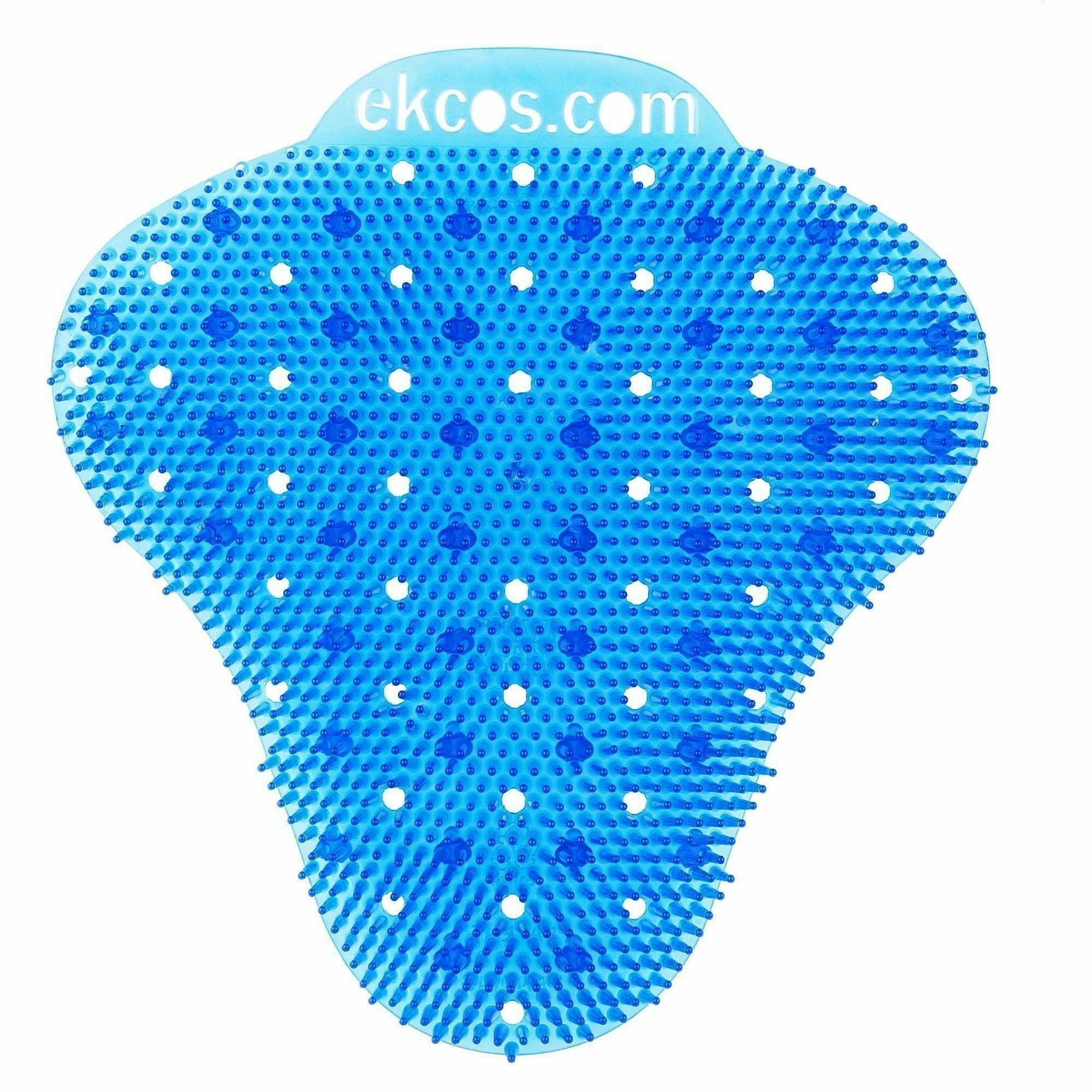 Diversey ekcoscreen Anti-splash Urinal Screen - Lasts upto 60 Days - Anti-splash, Odor Neutralizer, Anti-bacterial, Flexible, Recyclable - 12 / Carton - Blue