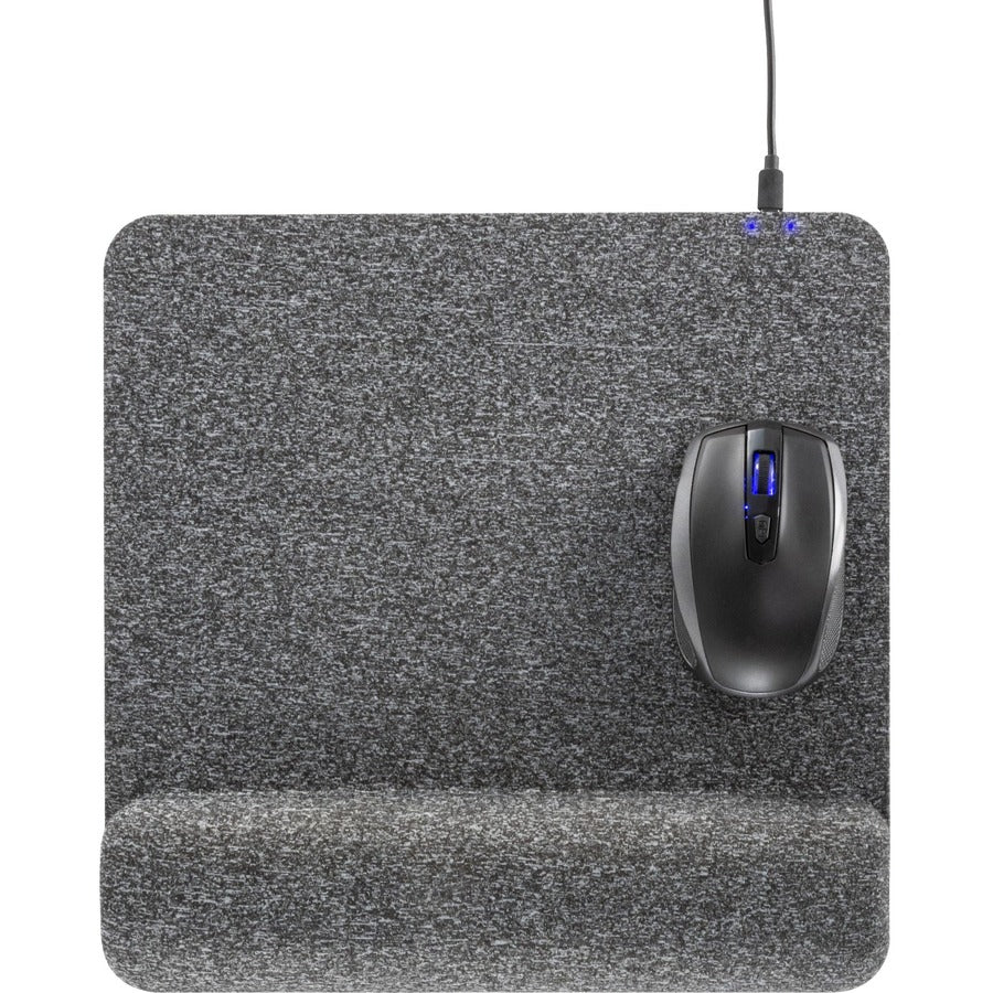1.85" Height x 11.60" Width - Gray - Memory Foam - Mouse - Retail - 1 Each