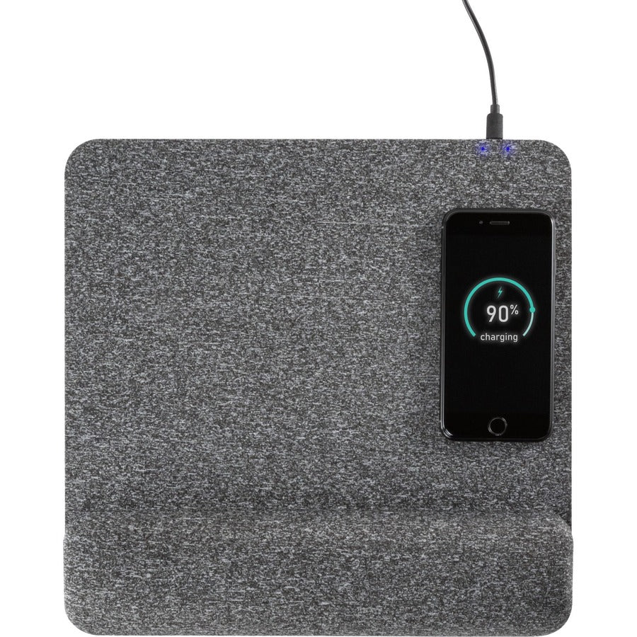 1.85" Height x 11.60" Width - Gray - Memory Foam - Mouse - Retail - 1 Each