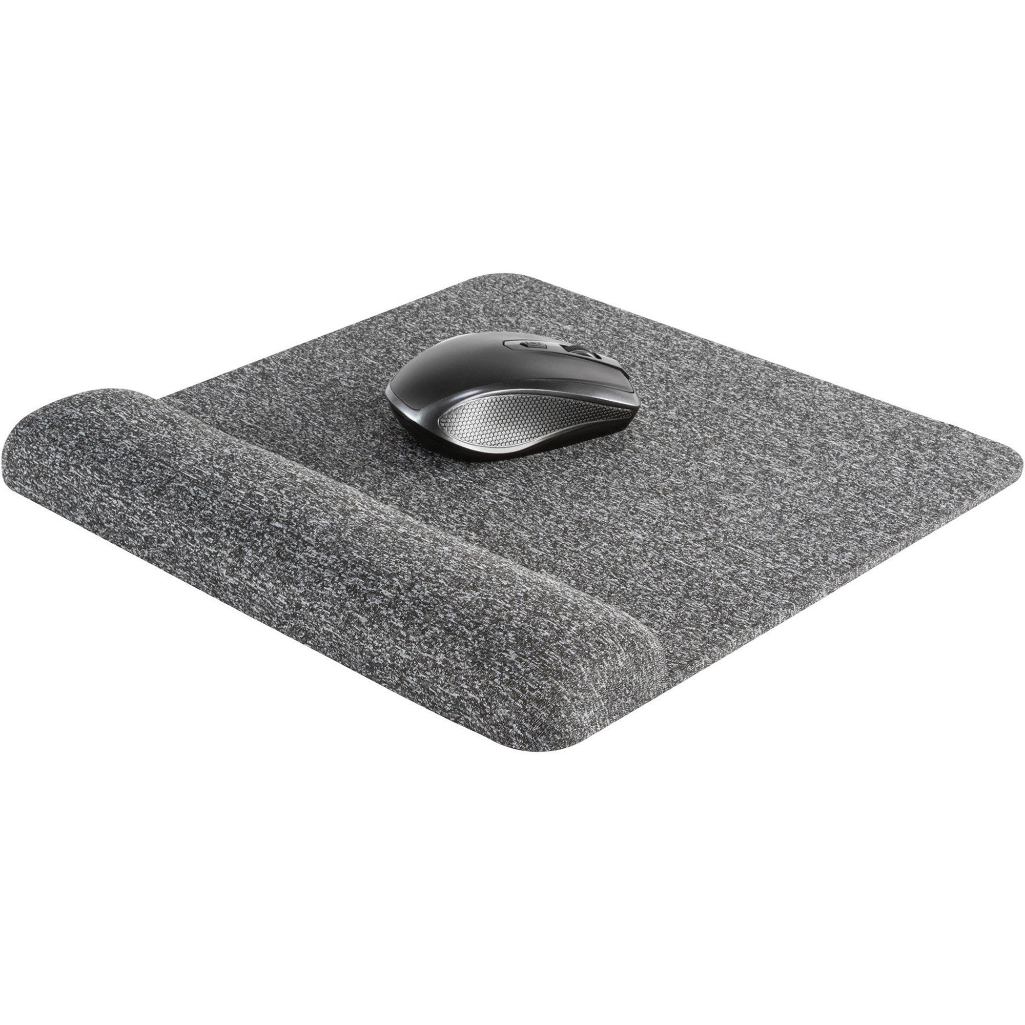 1.85" Height x 11.60" Width - Gray - Foam - Mouse - Retail - 1 Each
