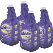 Diversey Whistle Plus Cleaner & Degreaser - Ready-To-Use - 32 fl oz (1 quart) - Citrus Scent - Heavy Duty, Easy to Use, Rinse-free, Non-streaking, Phosphate-free - Purple - 4 / Carton
