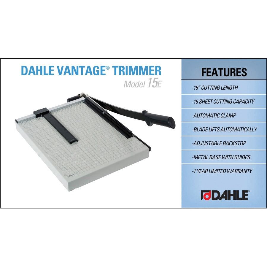 Dahle Vantage 15e Guillotine Paper Trimmer