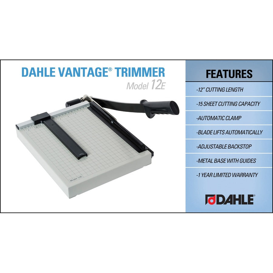 Dahle Vantage 12e Guillotine Paper Trimmer