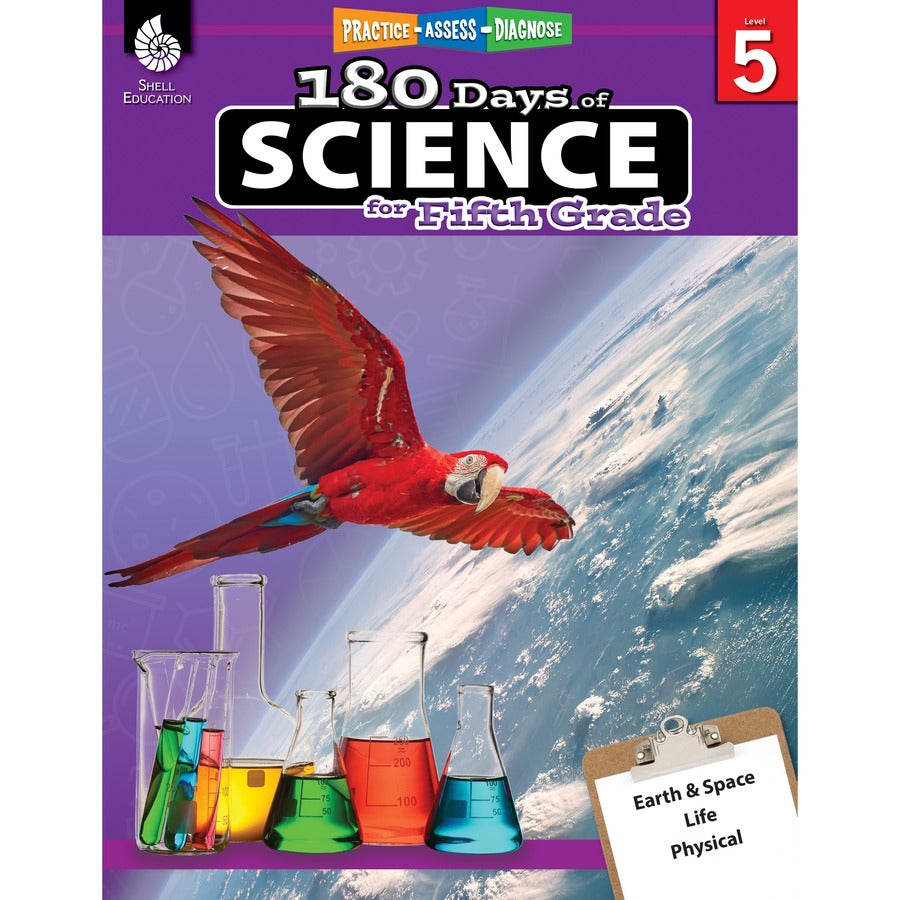 Shell Education Learn At Home Science 4-book Set Printed Book - Book - Grade 5 - English