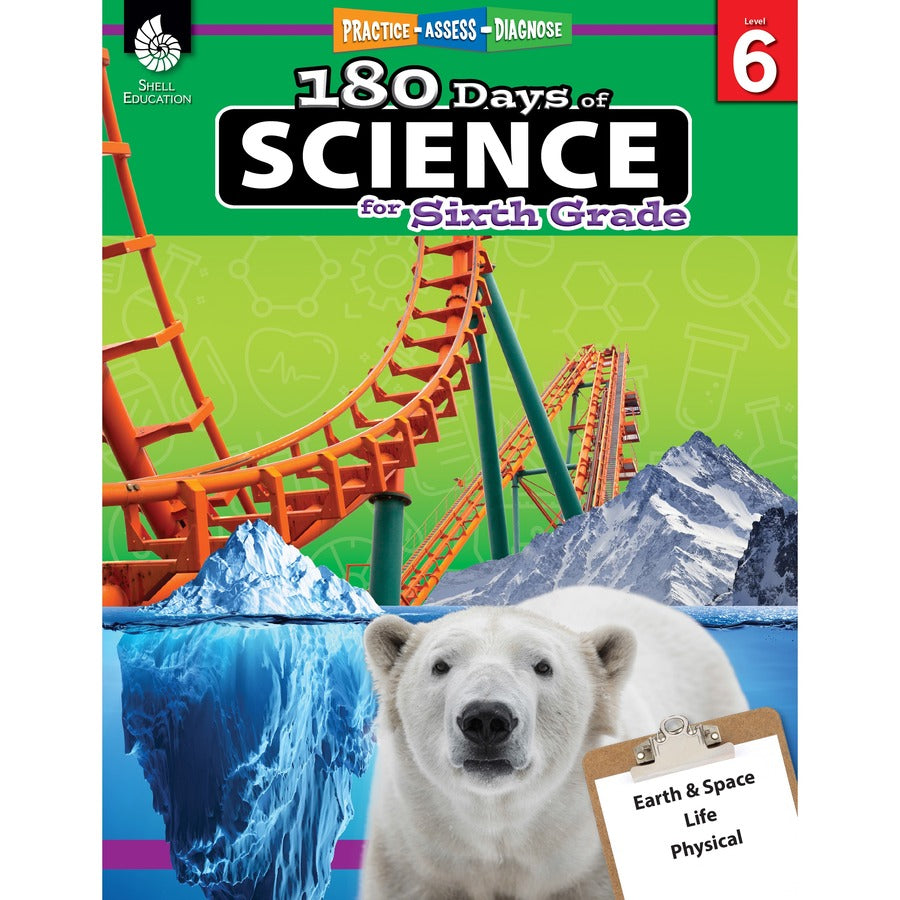 Shell Education Learn At Home Science 4-book Set Printed Book - Book - Grade 6 - English